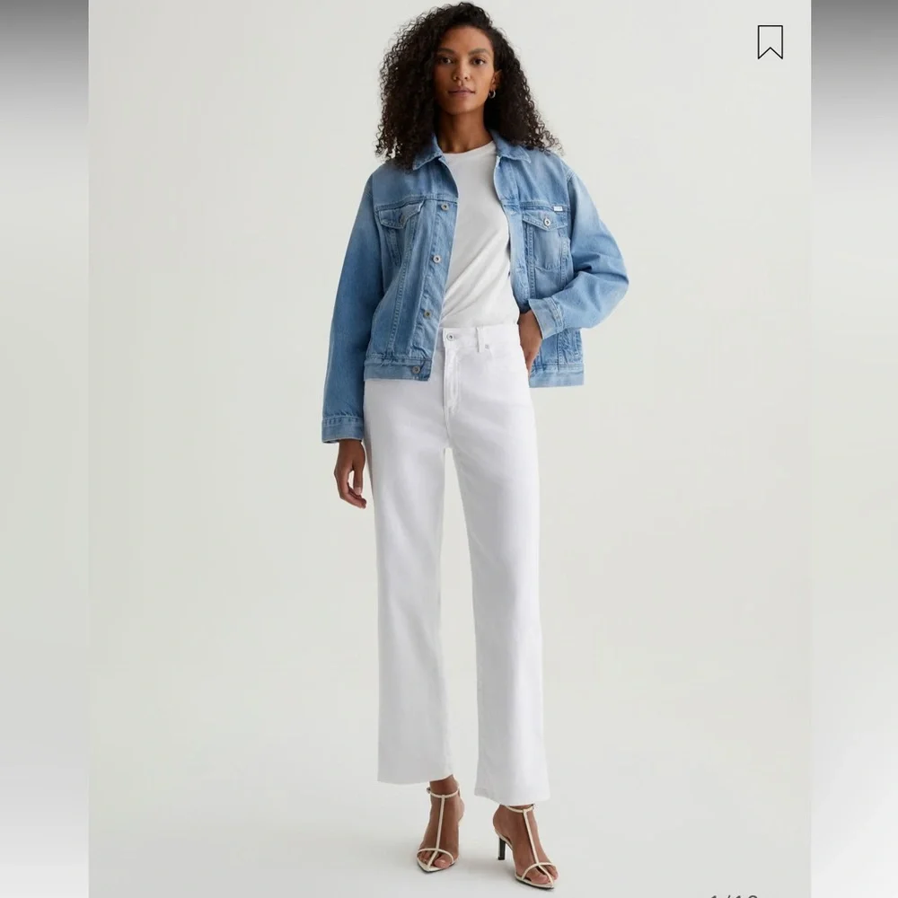 AG Brinley Crop Jeans 27 NWT - Picture 1 of 15